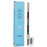 Sisley Phyto Sourcils Perfect Eyebrow Pencil No. 03 with brush and sharpener; enhances, defines, and fills brows for a natural look.