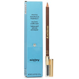 High-precision eyebrow pencil in No. 02 with built-in brush and sharpener for natural, polished brows.