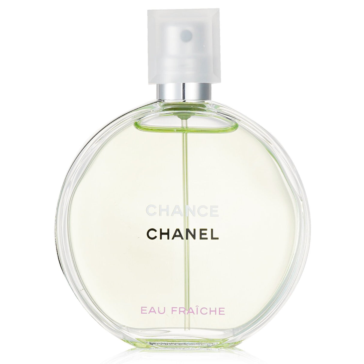 Chanel Chance Eau Fraiche 50ml spray, a fresh floral fragrance with citrus, jasmine, and warm cedar notes for modern women.