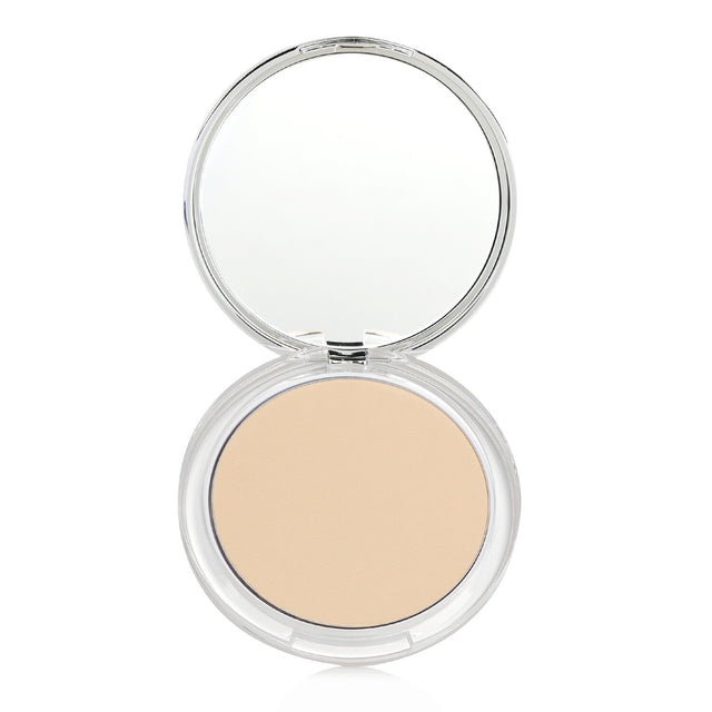 Clinique Stay Matte Powder in No. 101 Invisible Matte, 7.6g, offers an oil-free, flawless, matte finish for oily skin.