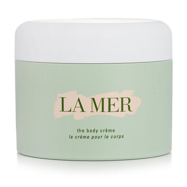 Luxurious La Mer Body Crème, 300ml, enriched with seaweed for deep hydration and improved skin firmness and clarity.