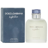 Dolce & Gabbana Homme Light Blue Eau De Toilette, 125ml: refreshing citrus, woody notes, and subtle spices for modern elegance.