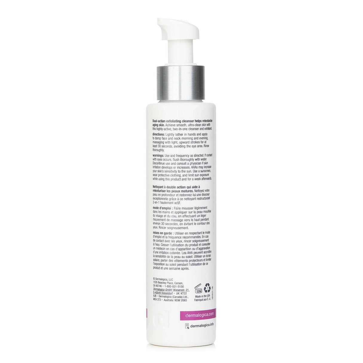 Dermalogica Age Smart Skin Resurfacing Cleanser in a 150ml bottle, designed for mature skin with exfoliating Lactic Acid and Rose Oil.