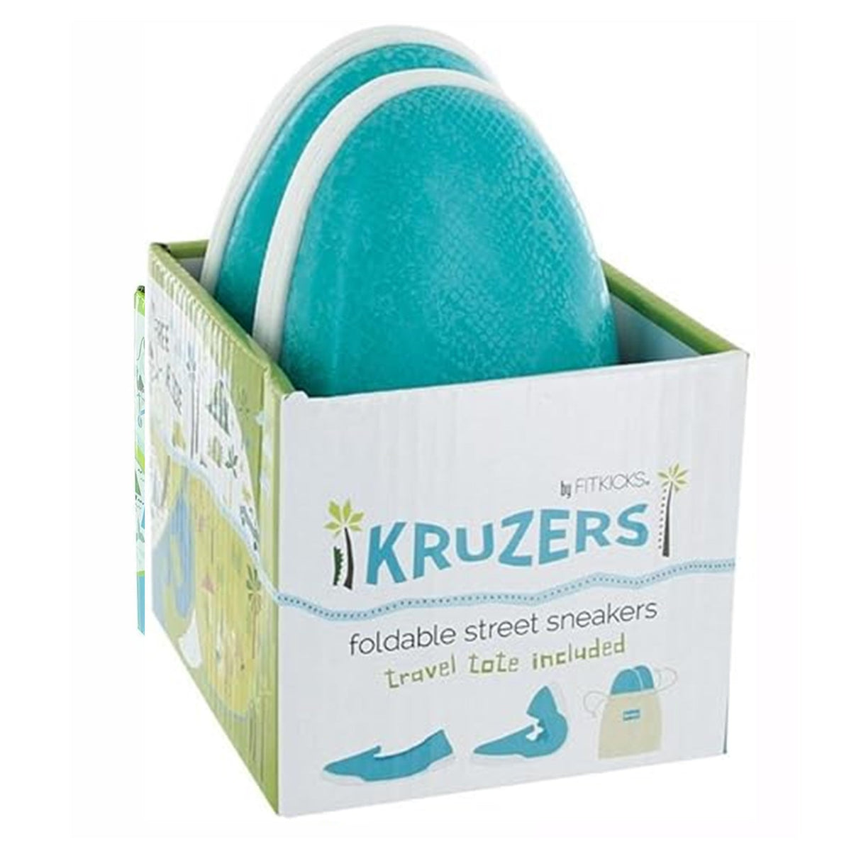 Kruzers Foldable Street Sneakers - Medium Green