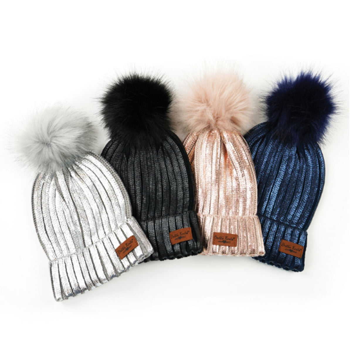 Britt's Knits Glacier Knit Pom Hat *SINGLES