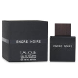 Lalique Encre Noire Eau De Toilette Spray, 100ml scent for men with notes of cypress, vetiver, musk, and cashmere wood.