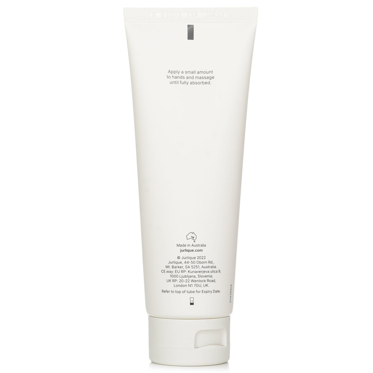 Luxurious Jurlique Rose Hand Cream in 125ml, rich moisture with rose oil, soothing scent, perfect for dry, chapped hands.