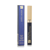 Estee Lauder Double Wear mascara in #01 Black, offering 15-hour smudge-free wear, volume, and defined lashes.