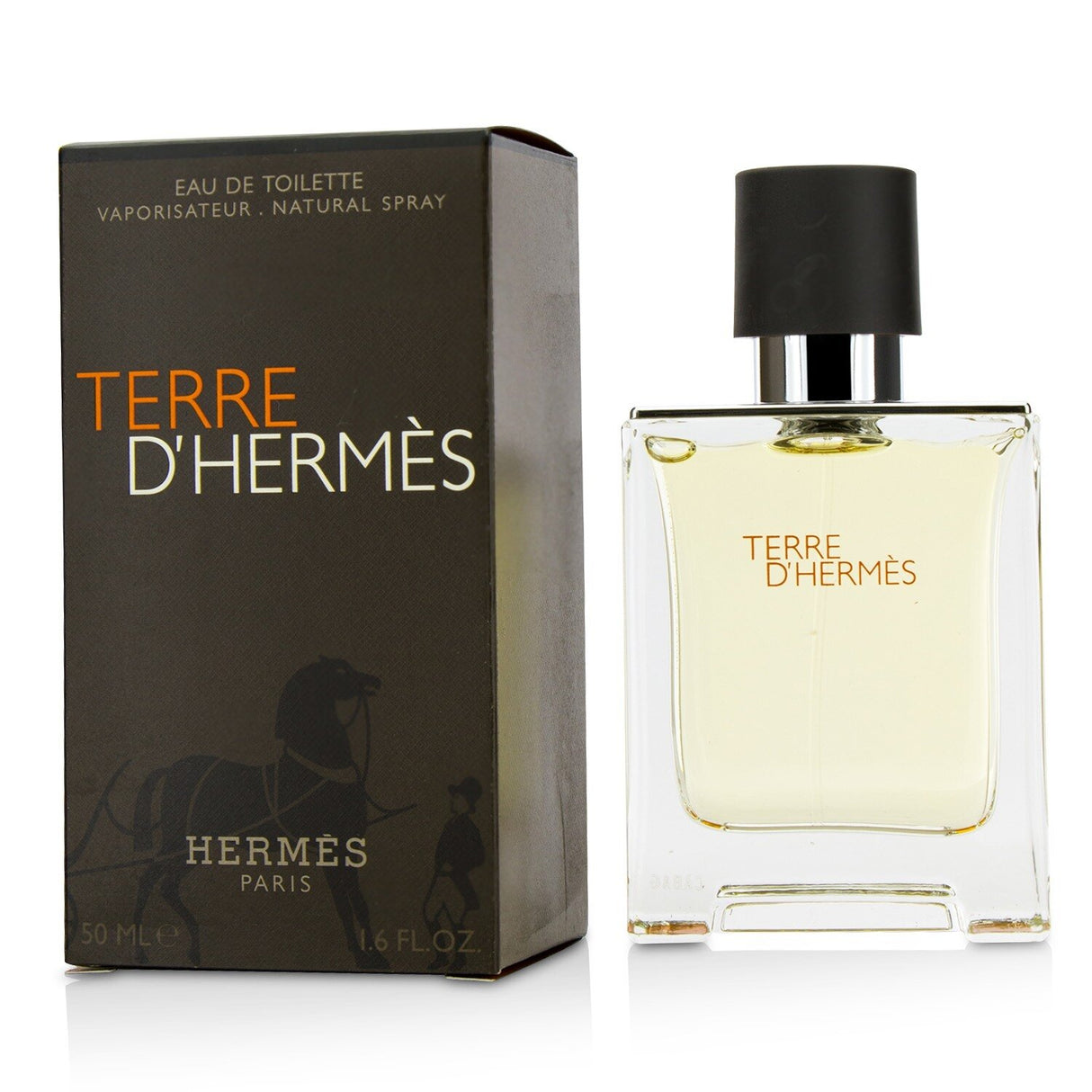 Hermes Terre D'Hermes Eau De Toilette Spray 50ml: A sophisticated men's fragrance with citrus and earthy notes for all occasions.