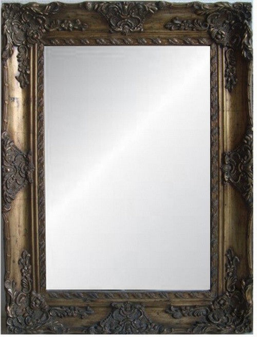 Bevelled Mirror Antiqued Ornate - 150cm