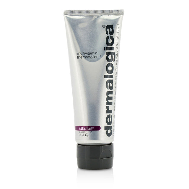 Exfoliating Thermafoliant with multivitamins and lactic acid for youthful, radiant skin; 75ml size.