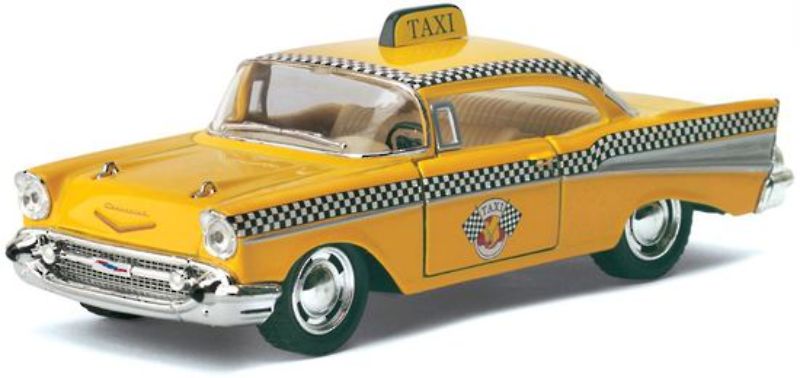 1957 Chev Taxi Car Display - 12pcs
