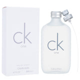 Calvin Klein CK One Eau De Toilette Spray 200ml, a unisex citrus fragrance with fresh, floral, and warm notes for everyday wear.