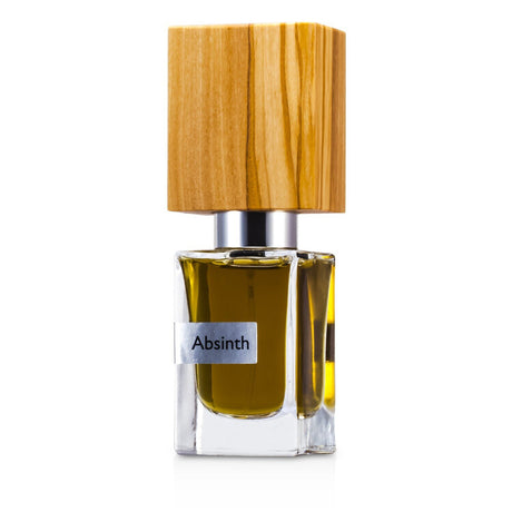 Nasomatto Absinth Extrait De Parfum Spray 30ml, showcasing earthy notes, rum, vanilla, and fresh greens for sophisticated daytime wear.