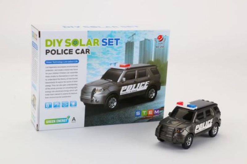 DIY Solar Police Car / Road Vehicle