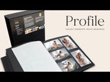 Profile - Regal Black Drymount Photo Album - 24x29cm - 80 Black Pages