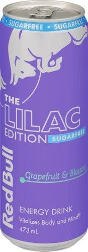 Red Bull Lilac Edition Grapefruit & Blossom Sugarfree Energy Drink 12 x 473ml