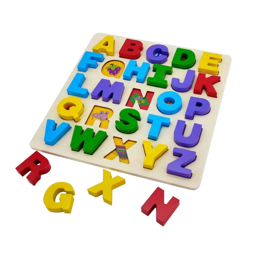 Wooden Puzzle  ABC
