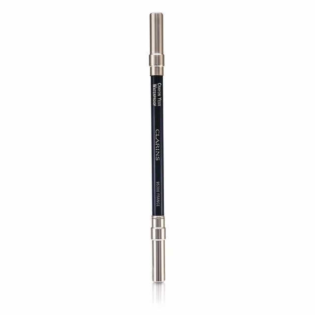 Clarins Waterproof Eye Pencil #01 Black, creamy and long-lasting for versatile eye looks, perfect for any occasion.