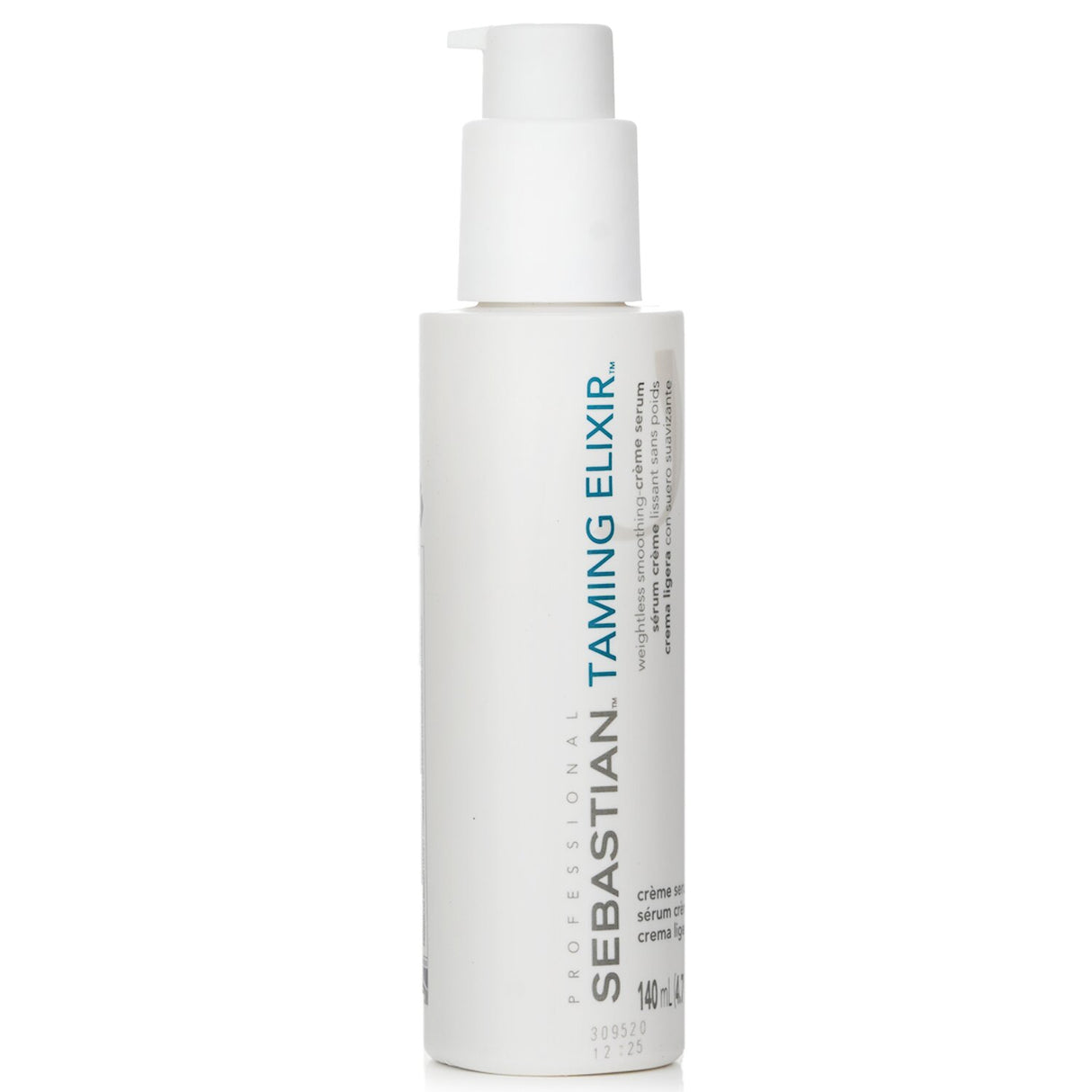 Sebastian Taming Elixir: lightweight smoothing serum with avocado oil for frizz control and shiny, manageable hair.