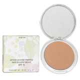 Oil-free powder foundation in No. 03 Light with SPF 15, offers natural coverage and sun protection for all skin types.