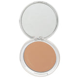 Clinique Almost Powder MakeUp SPF 15 in No. 03 Light, a lightweight, oil-free foundation for a natural, flawless look.