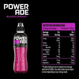 Powerade Blackcurrant Sports Drink 15 x 750ml