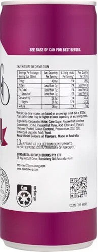 Bundaberg Passionfruit Soft Drink 24 x 250ml