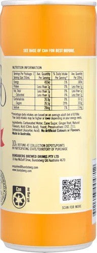 Bundaberg Ginger Beer 24 x 250ml