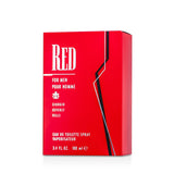 Giorgio Beverly Hills - Red Eau De Toilette Spray: a bold fragrance for men with notes of caraway, patchouli, and leather.