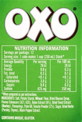 Vegetable Stock Cubes OXO 71g