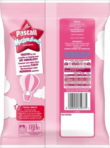 Pascall Pink & White Marshmallows 180g