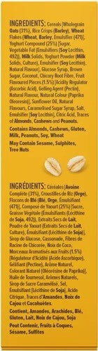 Nice & Natural Tropical & Yoghurt Flavour Chewy Muesli Bars 6 x 30g