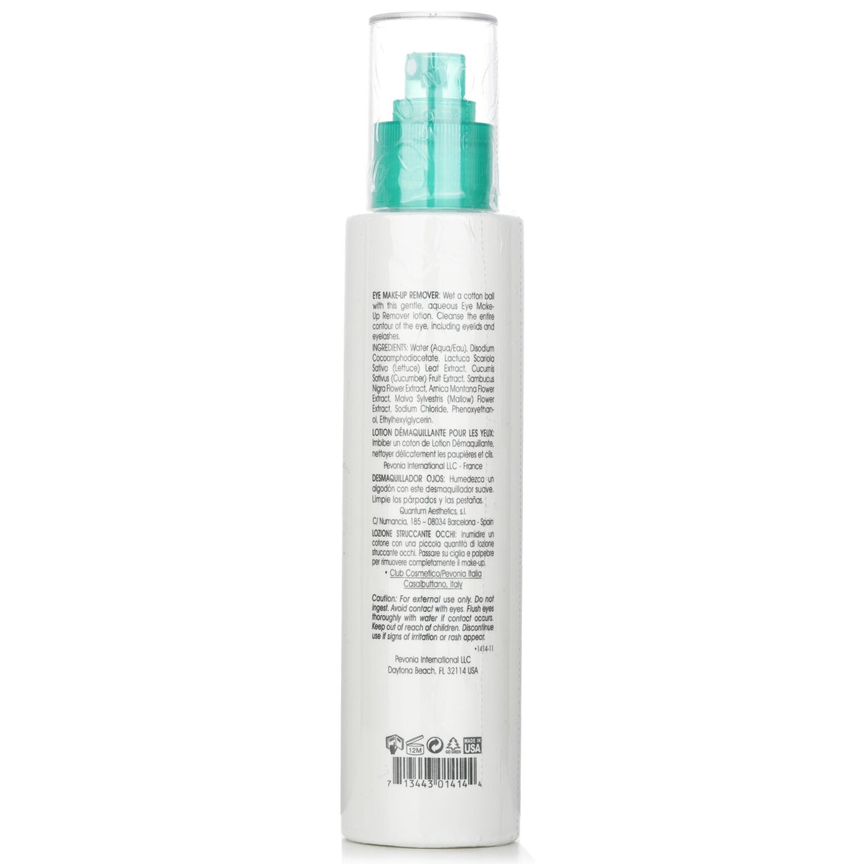 Pevonia Botanica - Eye Make-Up Remover  - 200ml/6.8oz