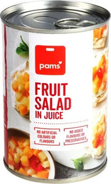 Fruit Salad In Juice Pams 410g