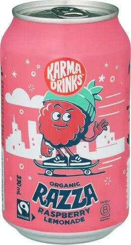 Karma Drinks Organic Razza Raspberry Lemonade Can 12 x 330ml
