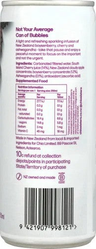 Chia Sisters Mind Boysenberry & Cherry Sparkling Drink 250ml