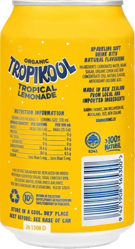 Tropikool Tropical Lemonade - Karma Drinks - 12 x 330ml