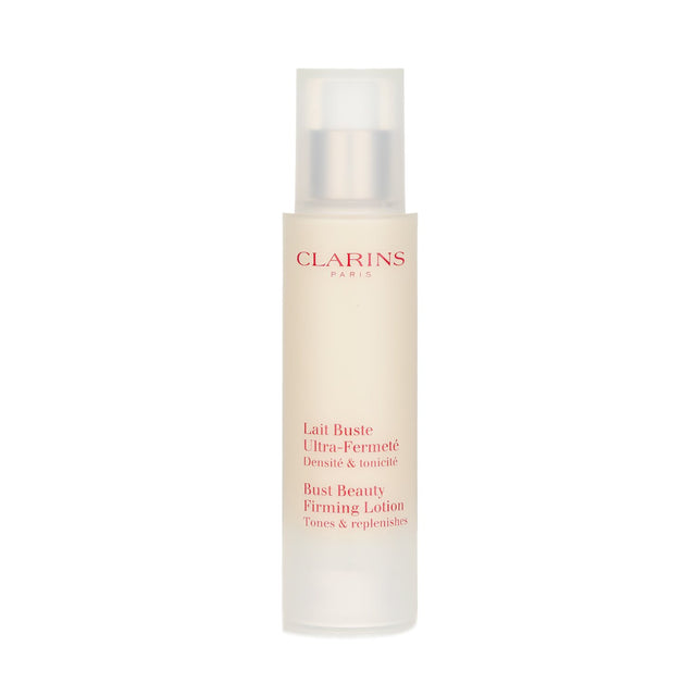 A 50ml firming lotion by Clarins for the bust, tones and lifts skin with moisturizing plant extracts.