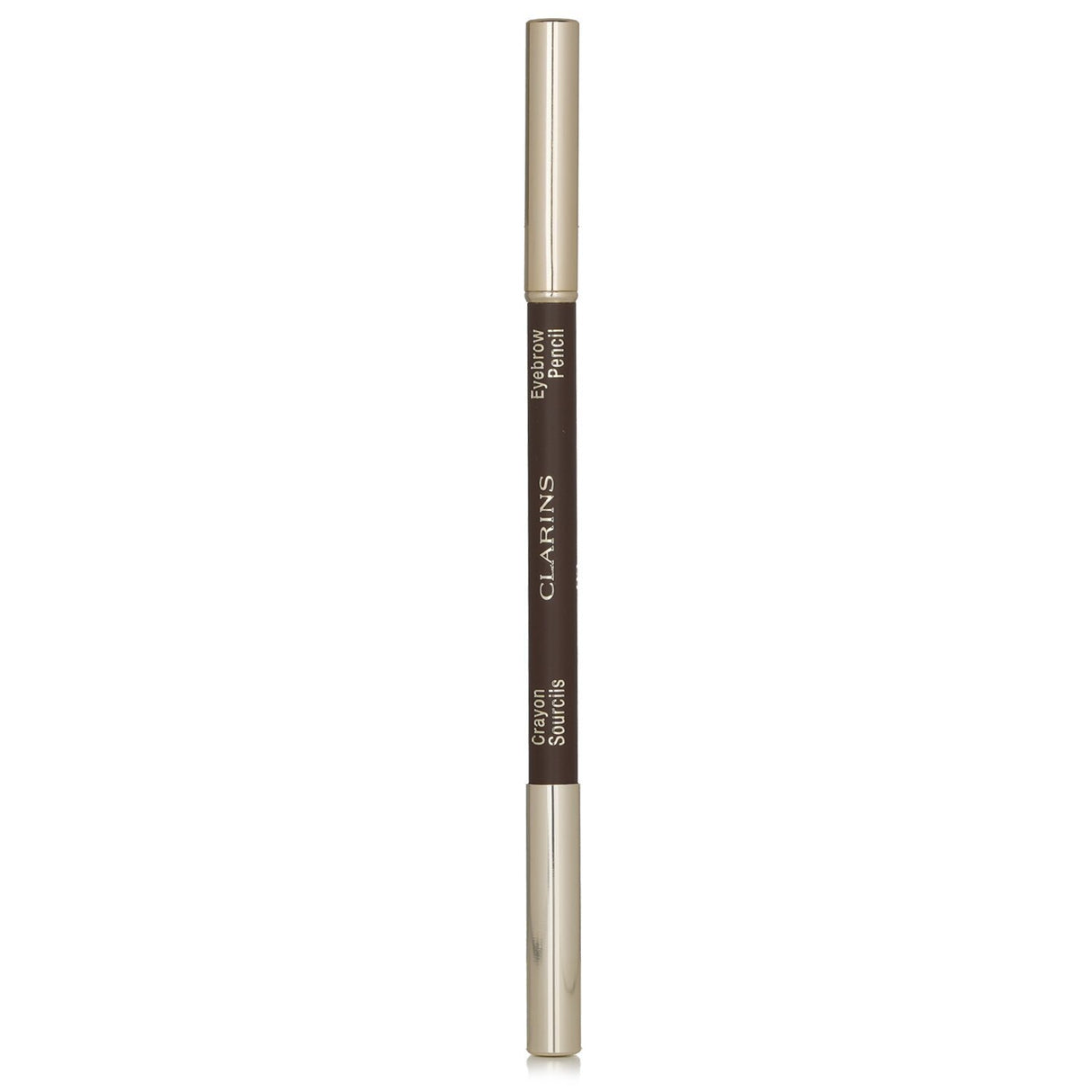 Clarins Eyebrow Pencil #02 Light Brown, 1.3g, designed for defining and shaping brows effortlessly with a natural finish.