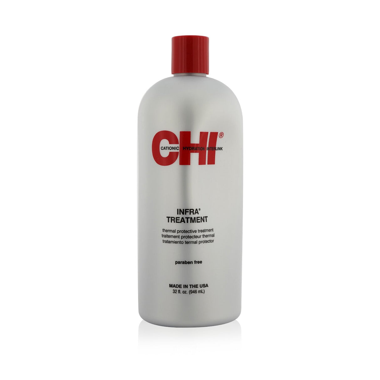 CHI Infra Thermal Protective Treatment 946ml/32oz – nourishing hair treatment enhancing vitality, protecting against heat damage.