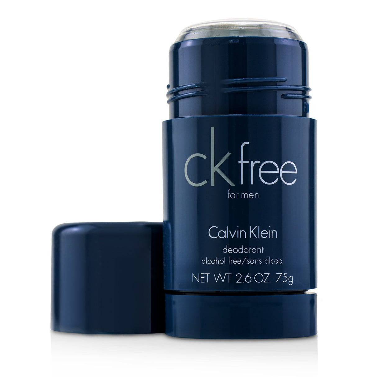 Calvin Klein CK Free Deodorant Stick: 75g stick offering long-lasting odor protection, invigorating scent, and comfort for all skin types.