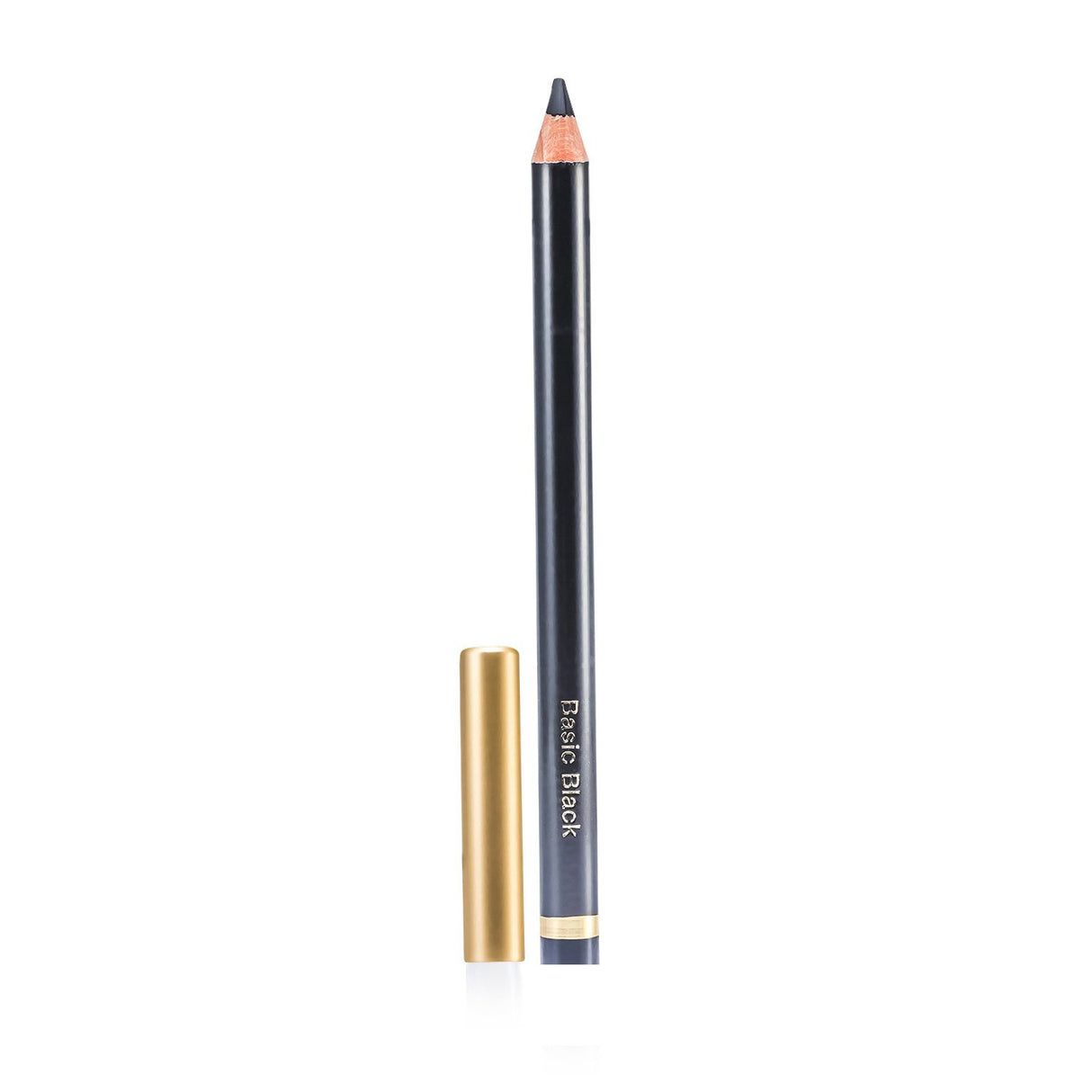 Black eye pencil by Jane Iredale with creamy texture, nourishing botanicals, smudge-proof, and long-lasting for precise lining.