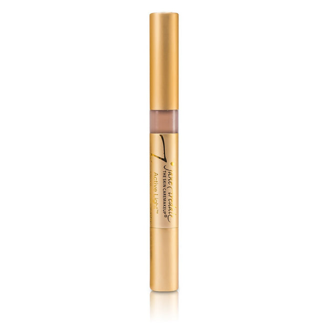 Jane Iredale Active Light Under Eye Concealer #6 in a 2g twist pump, brightens and conceals dark circles while nourishing skin.