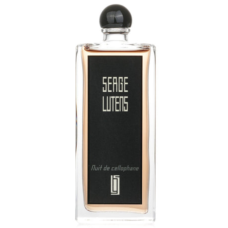 Serge Lutens Nuit De Cellophane Eau De Parfum, 50ml: a fruity-floral scent blending jasmine, almond, and honey for sophisticated allure.