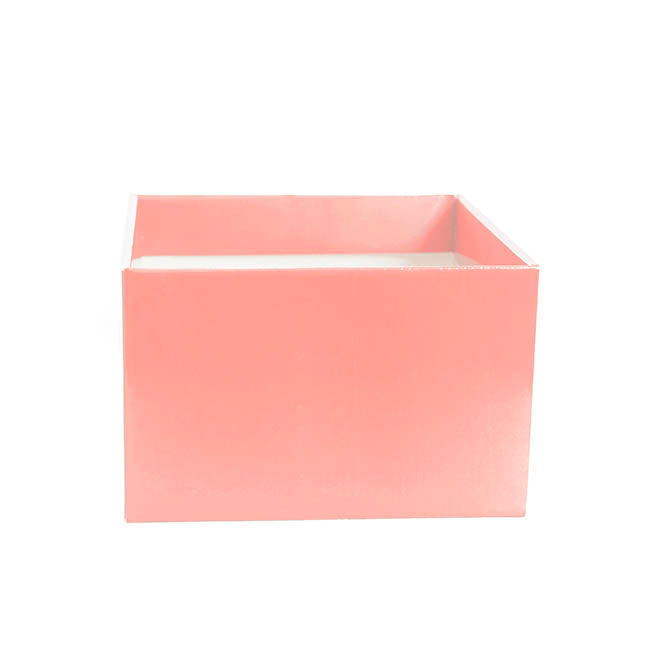 Large Posy Box Autolock Base Pack 10 Baby Pink (22x14cmH)