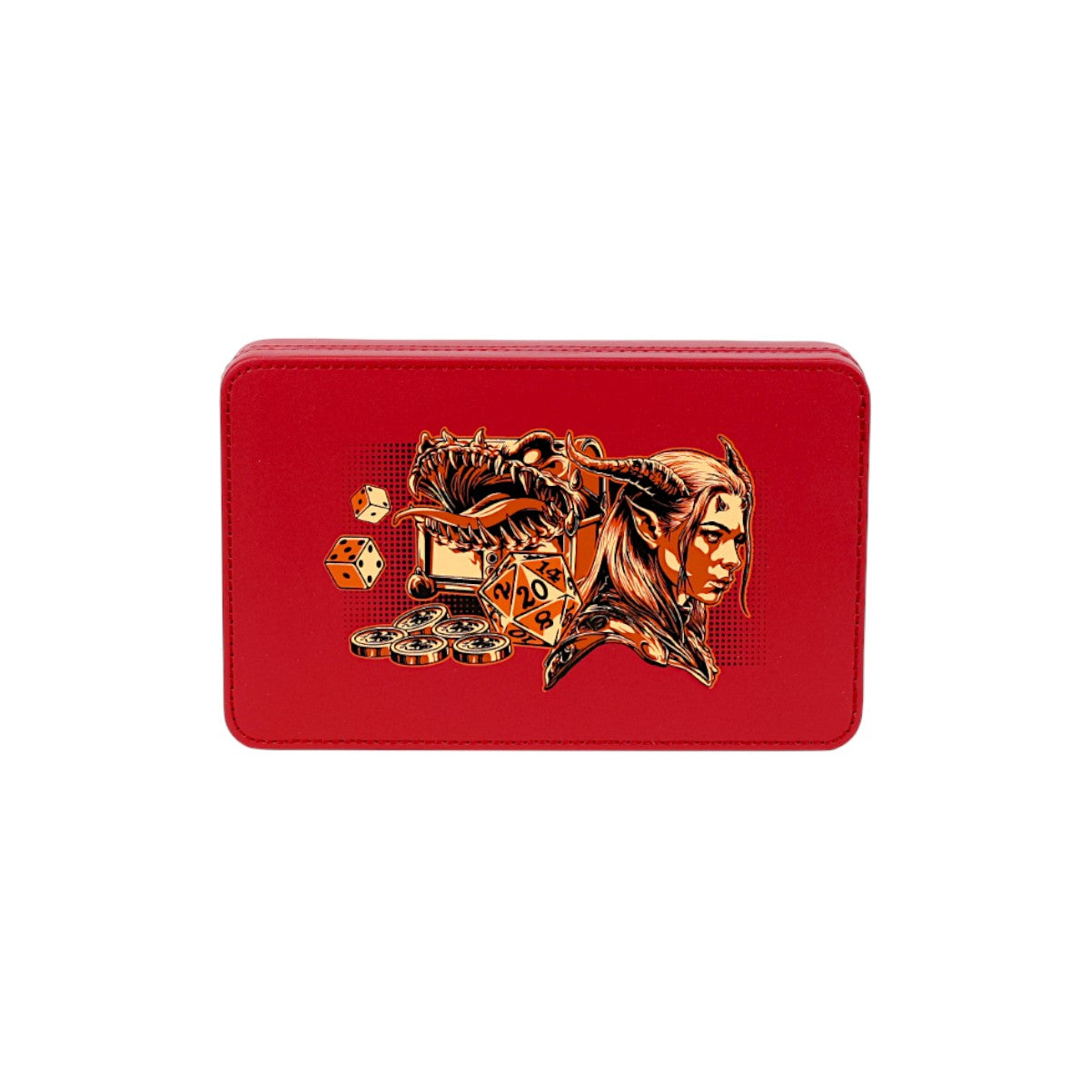 LPG Essentials Dice Case Scarlet / Copper