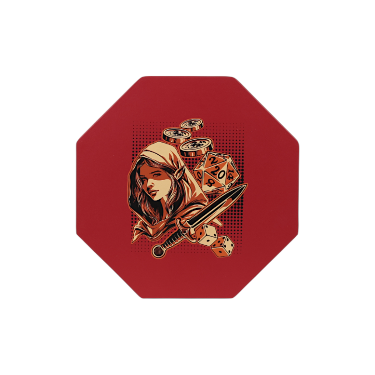 LPG Essentials Dice Arena Scarlet / Copper