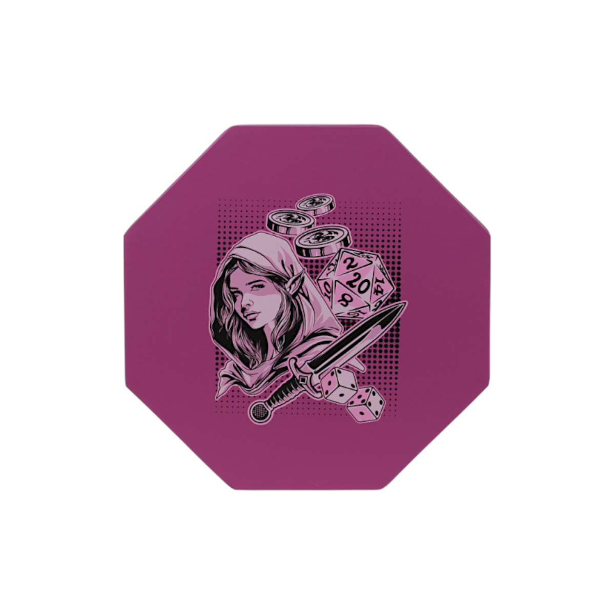 LPG Essentials Dice Arena Magenta / Rose