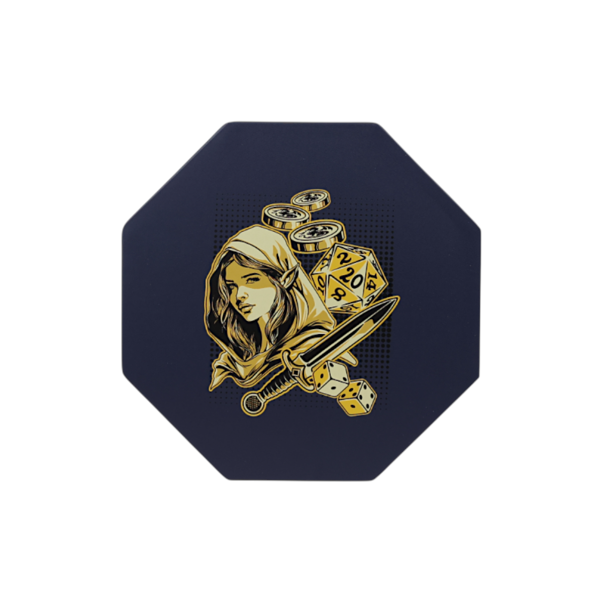 LPG Essentials Dice Arena Vibrant Blue / Brass